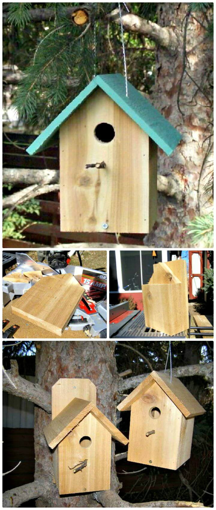 Best ideas about DIY Bird House
. Save or Pin Easy And Cool DIY Birdhouse Ideas DIYCraftsGuru Now.