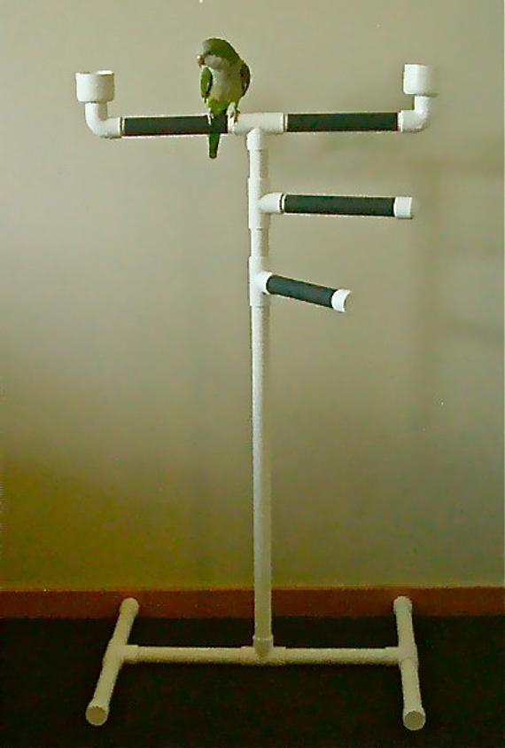 Best ideas about DIY Bird Stand
. Save or Pin PARROT bird triple perch PLAY GYM tower stand Now.