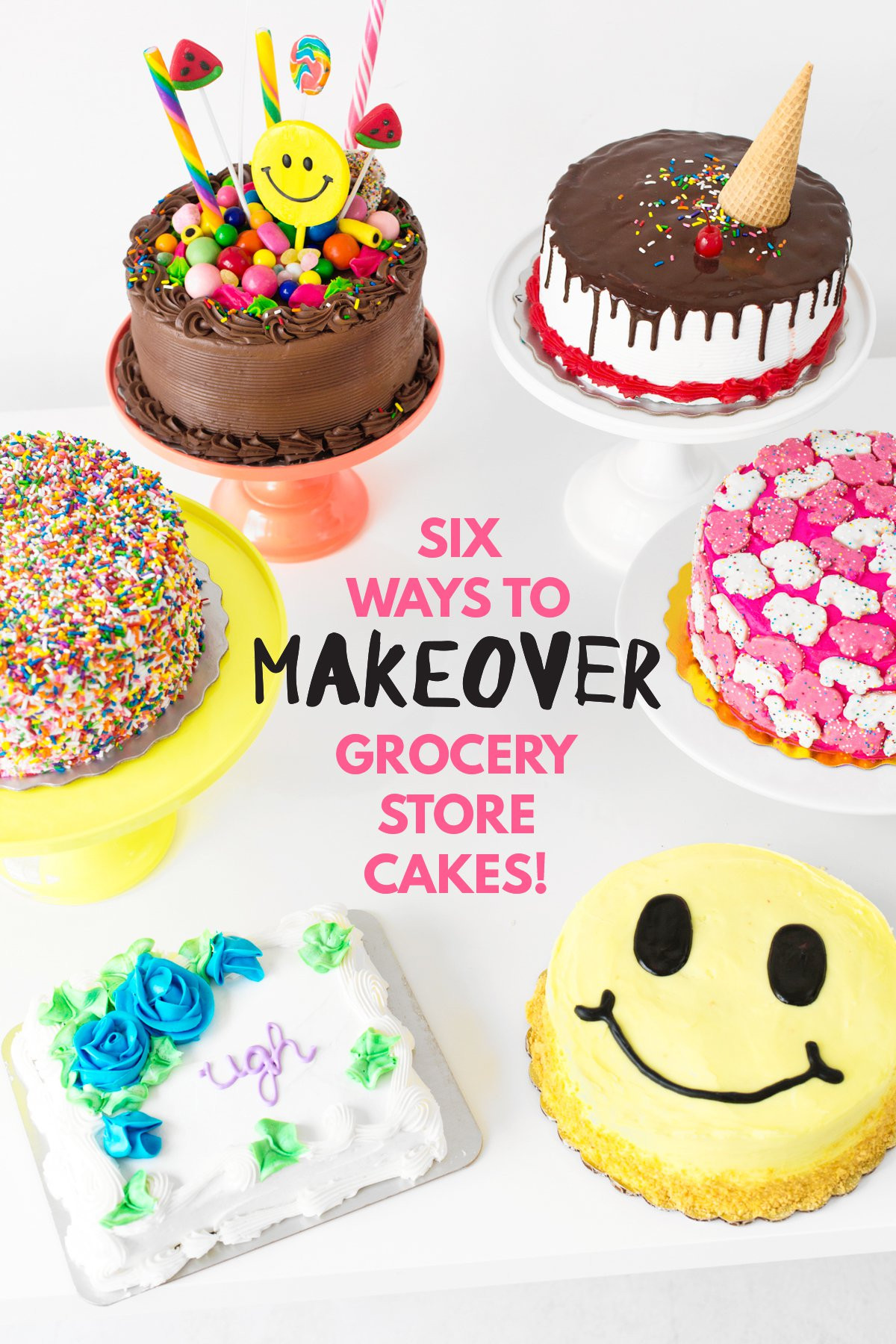 Best ideas about DIY Birthday Cake
. Save or Pin Cakeover Six Grocery Store Cake Hacks Studio DIY Now.