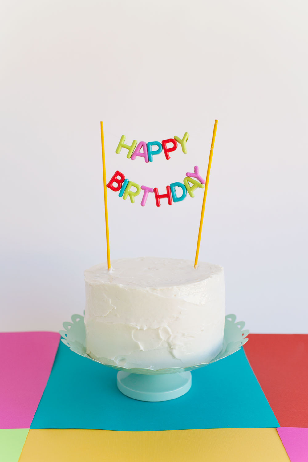 Best ideas about Diy Birthday Cake
. Save or Pin ALPHABET BEAD CAKE TOPPER DIY Tell Love and Party Now.