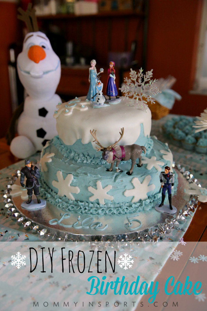 Best ideas about Diy Birthday Cake
. Save or Pin DIY Frozen Birthday Cake Now.