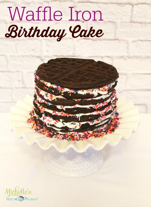 Best ideas about Diy Birthday Cake
. Save or Pin Waffle Iron Birthday Cake DIY Now.