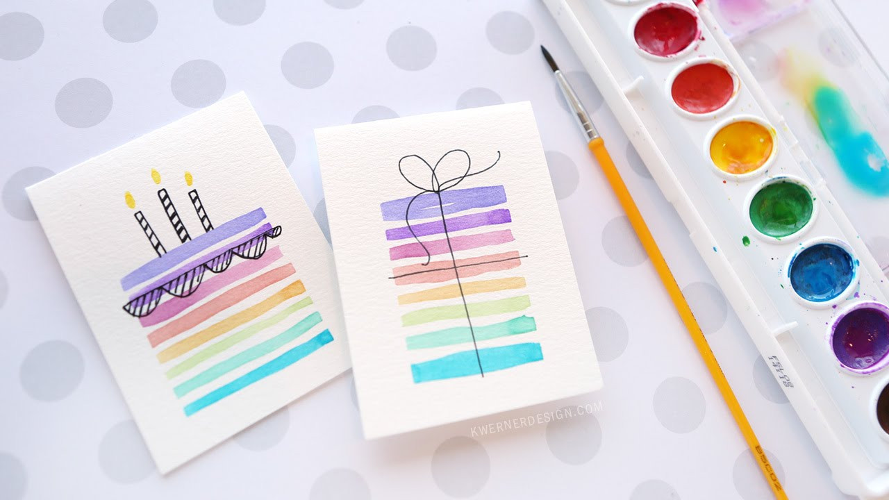 Best ideas about DIY Birthday Cards
. Save or Pin Easy DIY Birthday Cards Using Minimal Supplies Now.