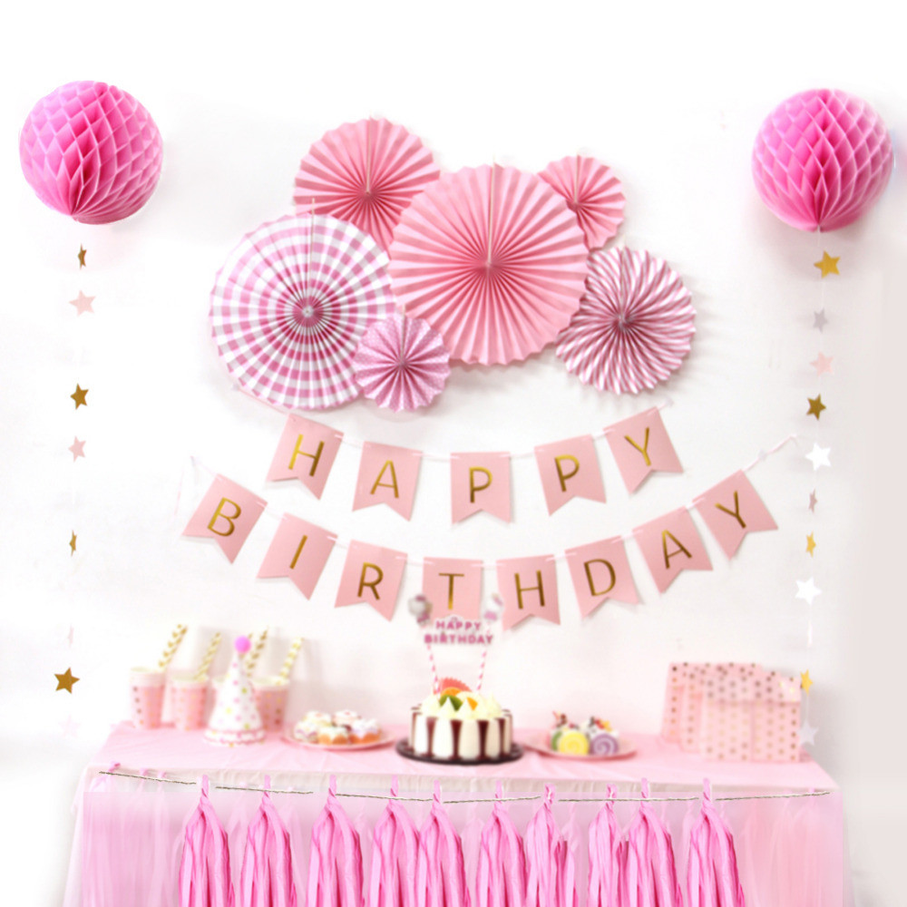 Best ideas about Diy Birthday Decorations
. Save or Pin Birthday Party Hanging Paper Decoration Kit Banner Tassel Now.