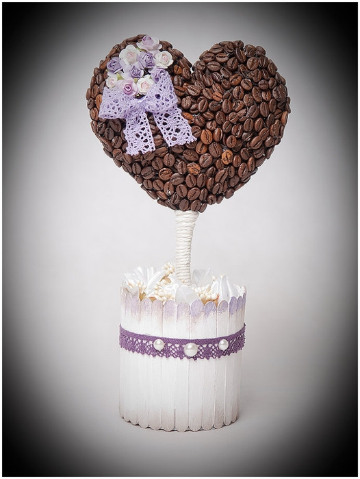 Best ideas about DIY Birthday Gift Idea
. Save or Pin DIY birthday t idea for coffee lovers Heart topiary Now.