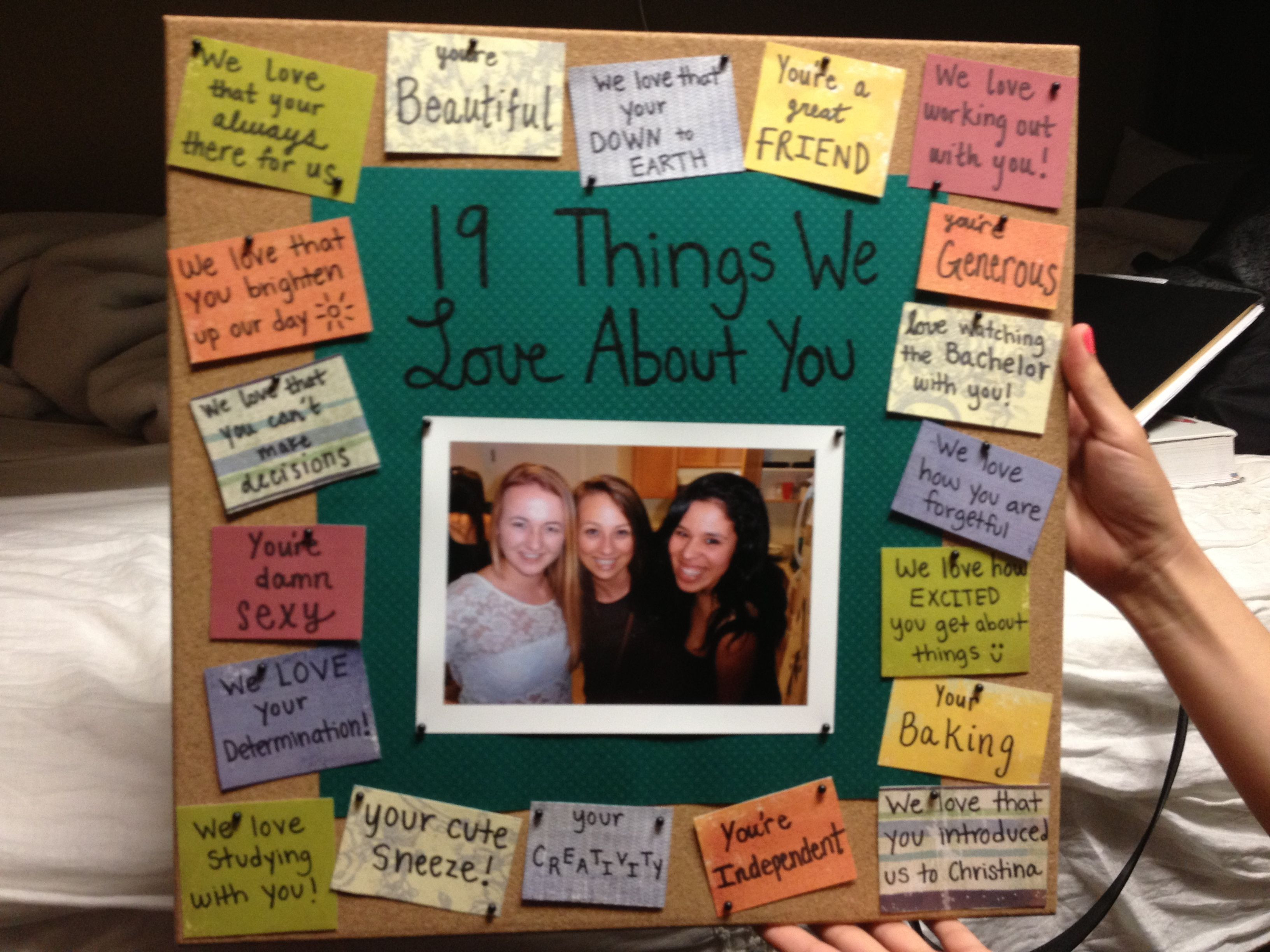 Best ideas about Diy Birthday Gifts For Best Friend
. Save or Pin Birthday t for best friend bulletinboard t best Now.