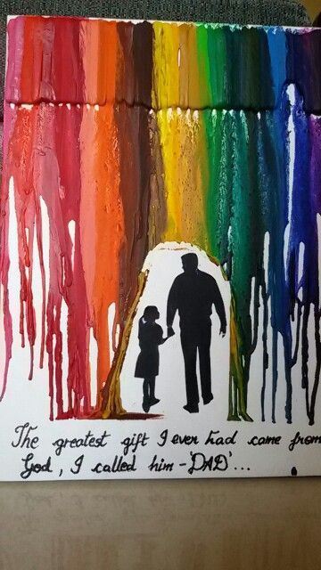 Best ideas about DIY Birthday Gifts For Dad
. Save or Pin Melted Crayon Art Now.