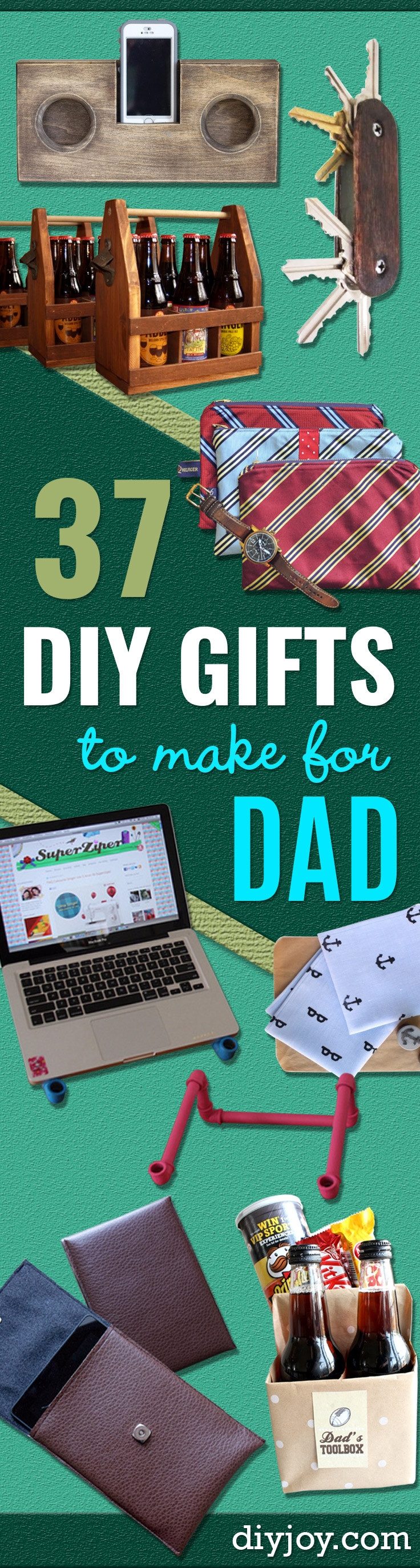 Best ideas about DIY Birthday Gifts For Dad
. Save or Pin 37 Awesome DIY Gifts to Make for Dad Now.