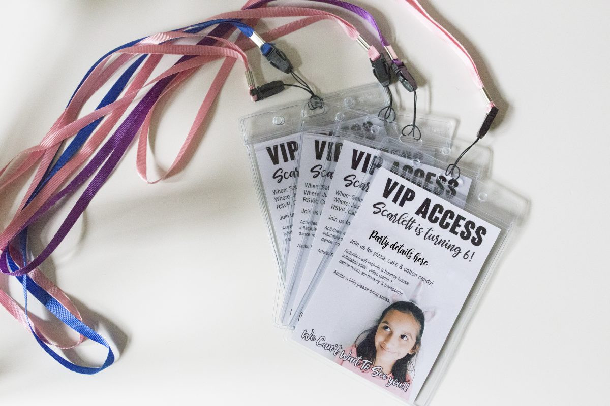 Best ideas about DIY Birthday Invitations
. Save or Pin DIY Birthday Party Lanyard Invitations VIP Unicorn Now.