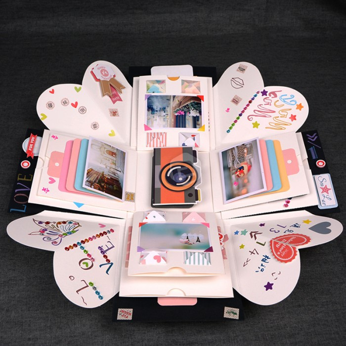 Best ideas about DIY Birthday Presents
. Save or Pin New DIY Handmade Creative Albums Romantic Souvenir Now.