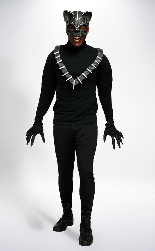 Best ideas about DIY Black Panther Costume
. Save or Pin Black Panther Costume Mens Halloween Costumes Now.