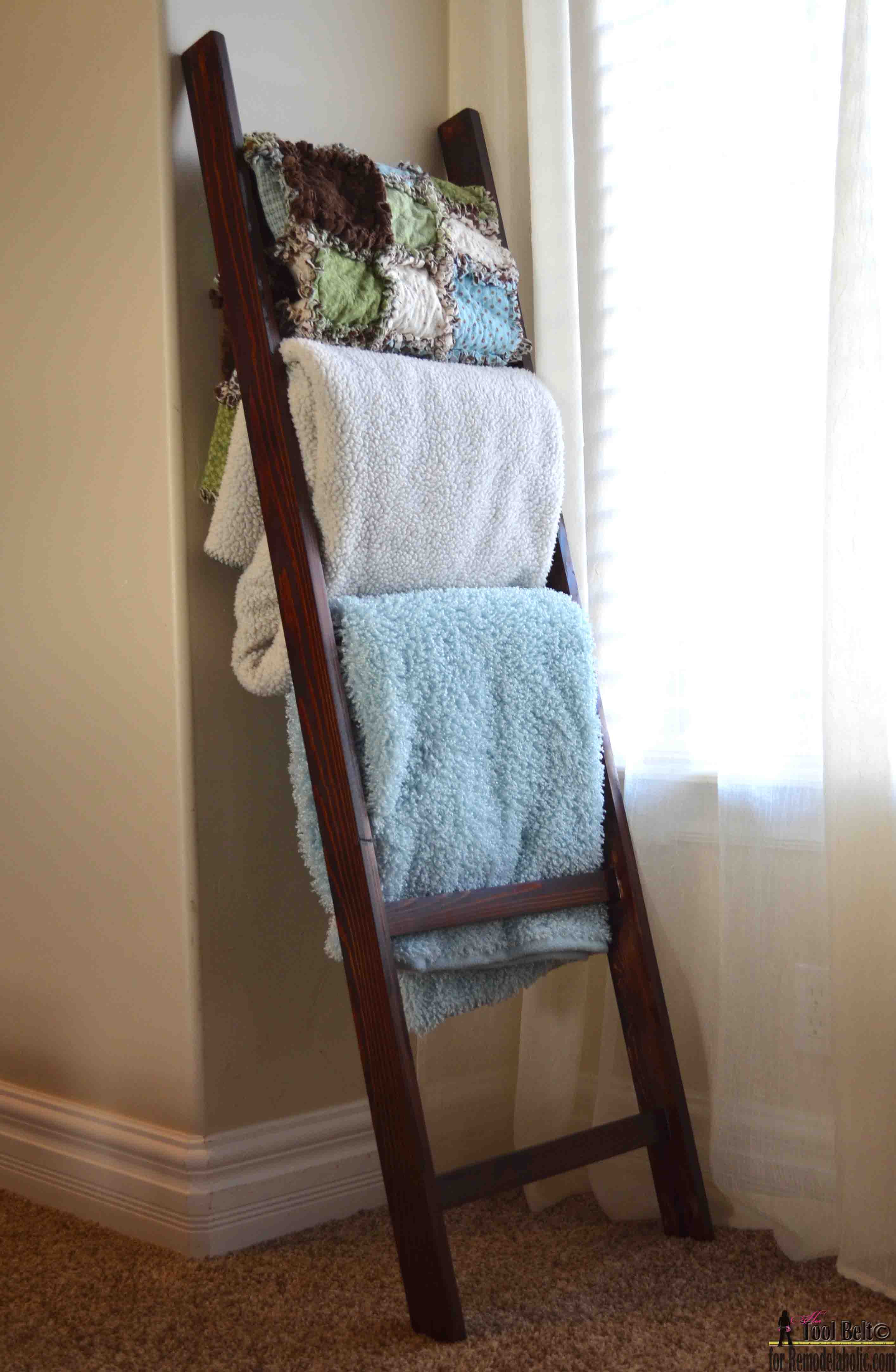 Best ideas about DIY Blanket Ladder
. Save or Pin DIY Blanket Ladders Lolly Jane Now.