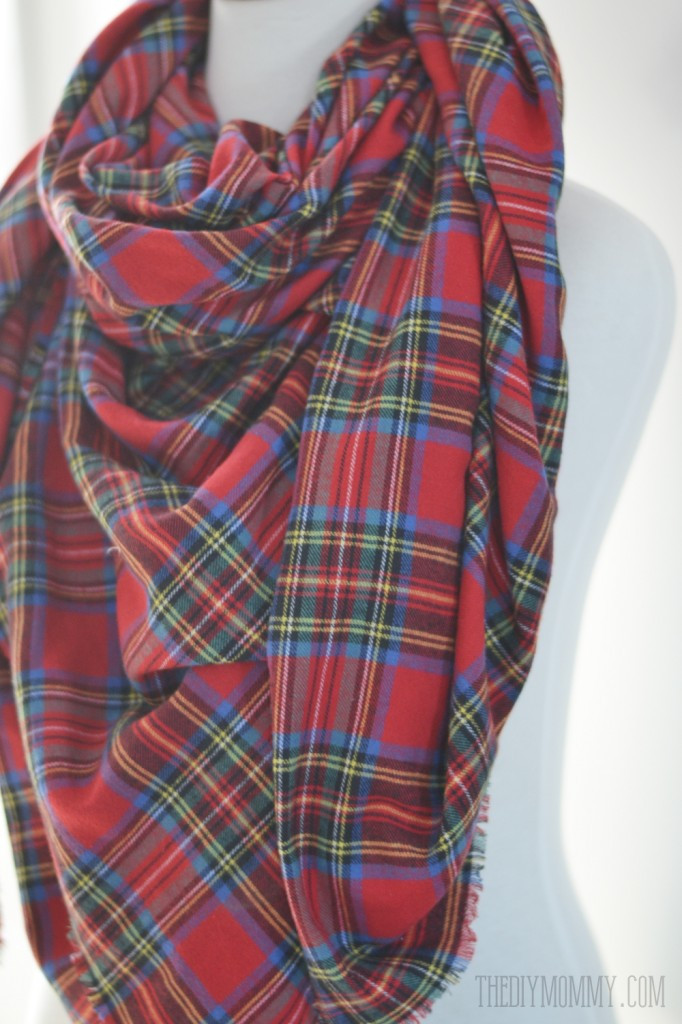 Best ideas about DIY Blanket Scarf
. Save or Pin Make an Easy No Sew DIY Plaid Blanket Scarf Now.