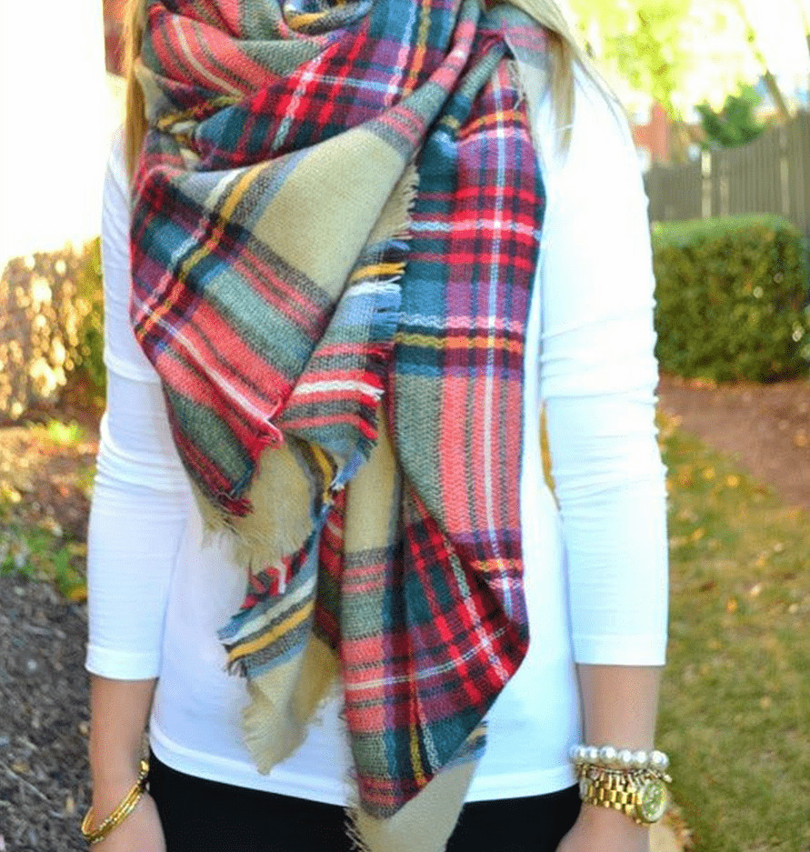 Best ideas about DIY Blanket Scarf
. Save or Pin DIY Blanket Scarf Tutorial MomAdvice Now.