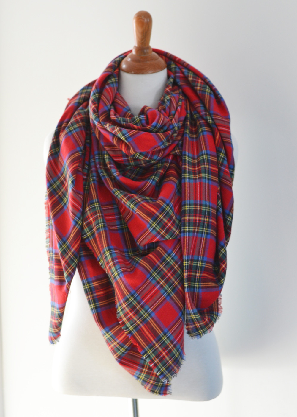 Best ideas about DIY Blanket Scarf
. Save or Pin Make an Easy No Sew DIY Plaid Blanket Scarf Now.