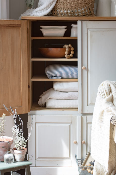 Best ideas about DIY Blanket Storage
. Save or Pin Cottage Style Blanket Storage Seeking Lavendar Lane Now.