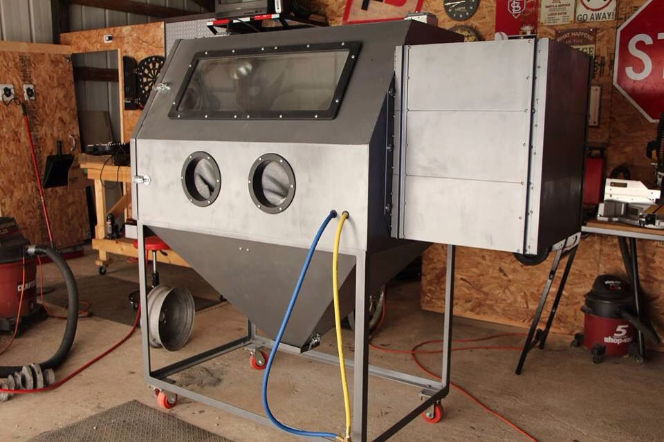 Best ideas about DIY Blasting Cabinet
. Save or Pin Homemade Sandblasting Cabinet Now.