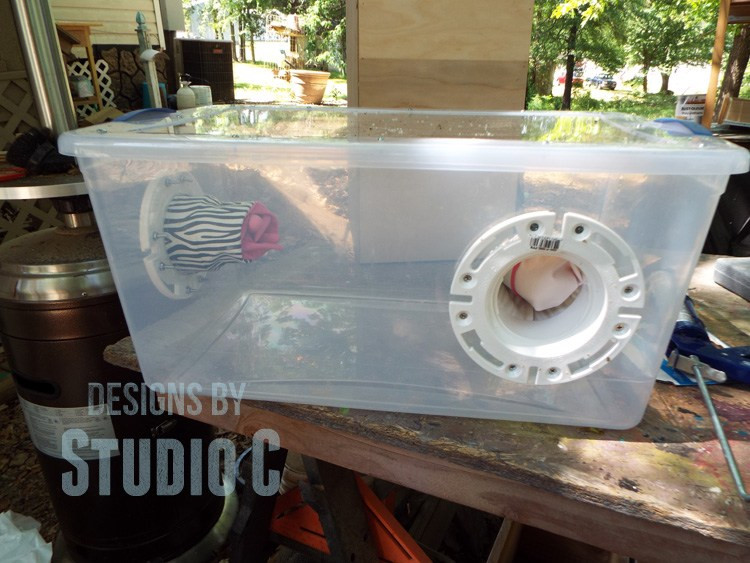 Best ideas about DIY Blasting Cabinet
. Save or Pin Make a Small Sandblasting Cabinet for the Air Eraser Now.