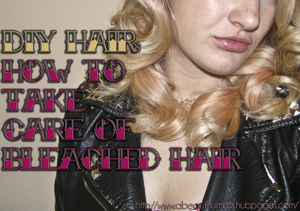 Best ideas about DIY Bleach Hair
. Save or Pin DIY Hair How to Take Care of Bleached Hair Now.