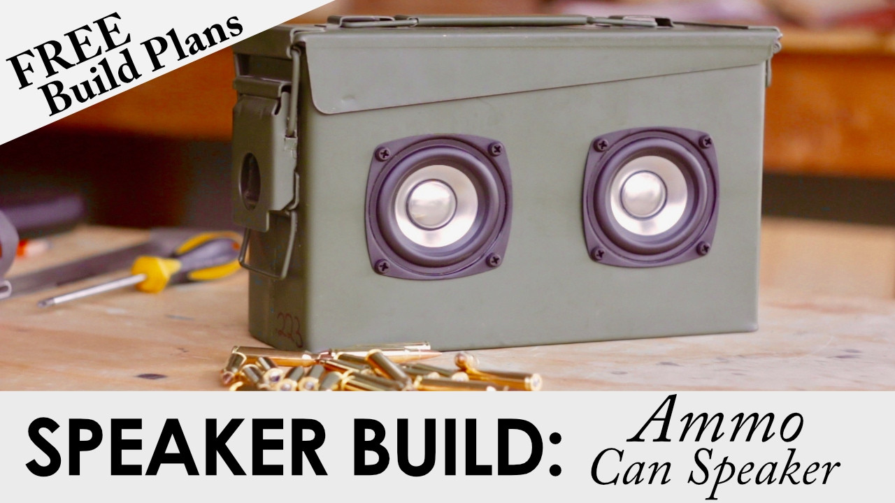 Best ideas about DIY Bluetooth Speaker Plans
. Save or Pin Portable Ammo Can Bluetooth Speaker for $52 Now.