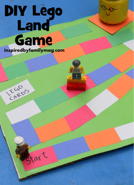 Best ideas about DIY Board Game
. Save or Pin DIY LEGO Game Inspired by Family Now.