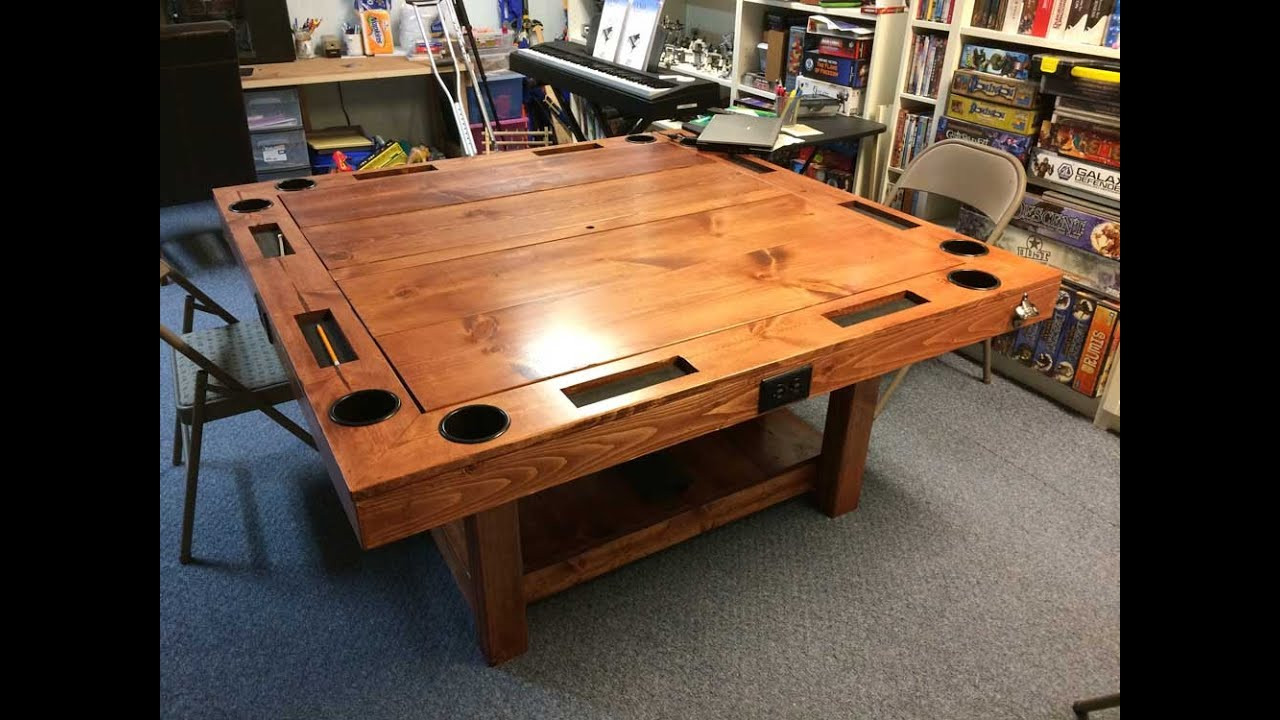 Best ideas about DIY Board Game Table
. Save or Pin DIY Gaming Table for $150 Now.