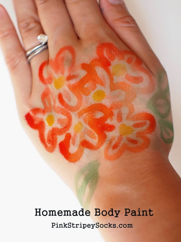 Best ideas about DIY Body Paint
. Save or Pin Homemade Body Paint Recipe 2 ingre nts Needed Now.