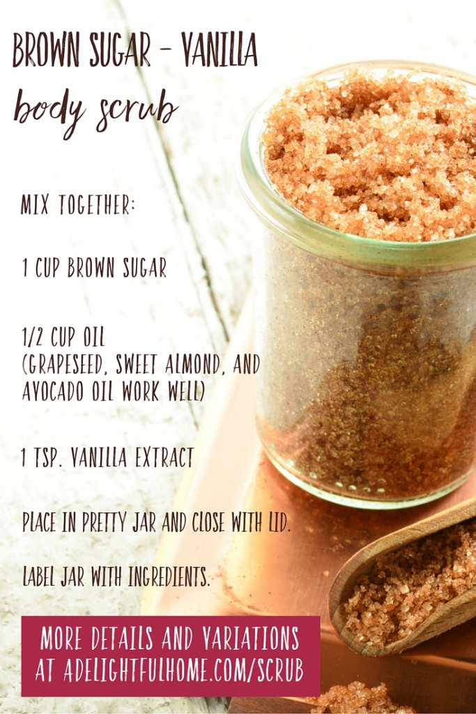 Best ideas about DIY Body Scrub
. Save or Pin DIY Brown Sugar Vanilla Body Scrub A Delightful Home Now.