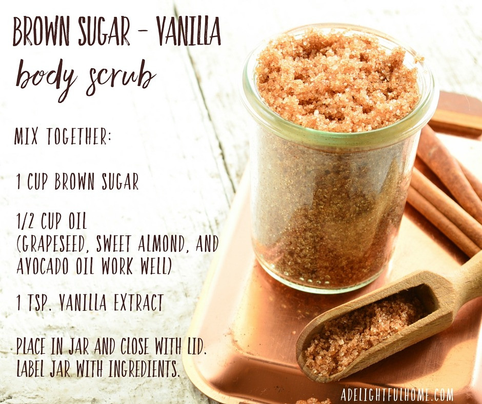 Best ideas about DIY Body Scrub
. Save or Pin DIY Brown Sugar Vanilla Body Scrub A Delightful Home Now.