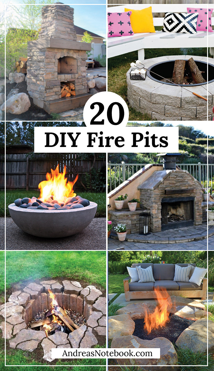 Best ideas about DIY Bonfire Pit
. Save or Pin 20 Outdoor Fire Pit Tutorials Now.