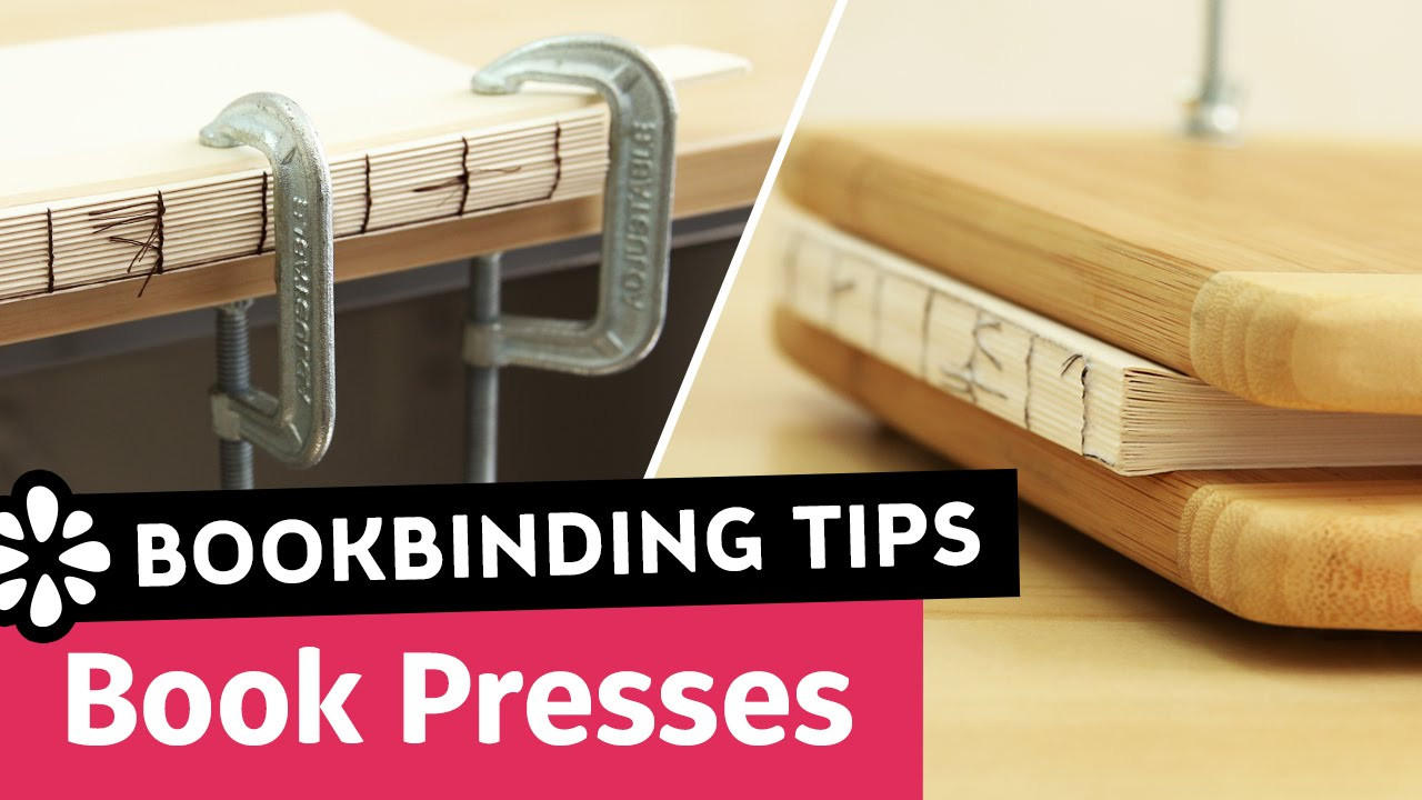 Best ideas about DIY Book Binding
. Save or Pin DIY Book Press Tips for Bookbinding Now.