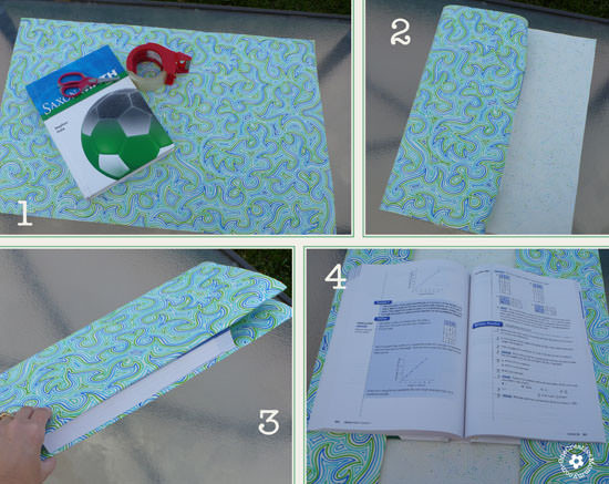 Best ideas about DIY Book Cover
. Save or Pin DIY Paper Book Cover onecreativemommy Now.