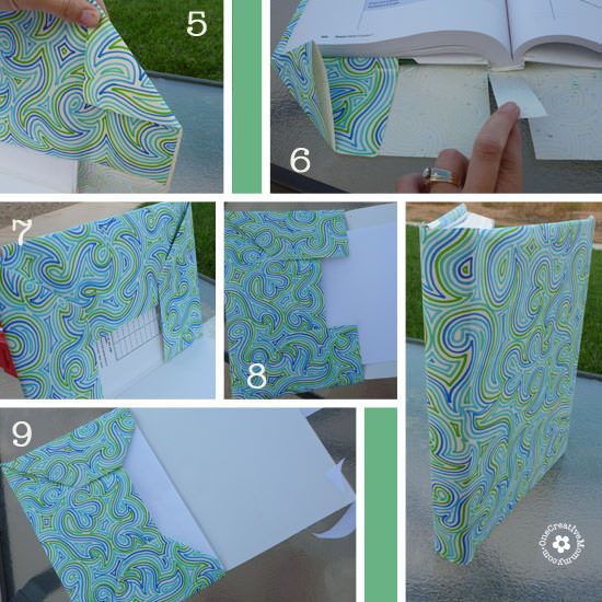 Best ideas about DIY Book Cover
. Save or Pin DIY Paper Book Cover onecreativemommy Now.