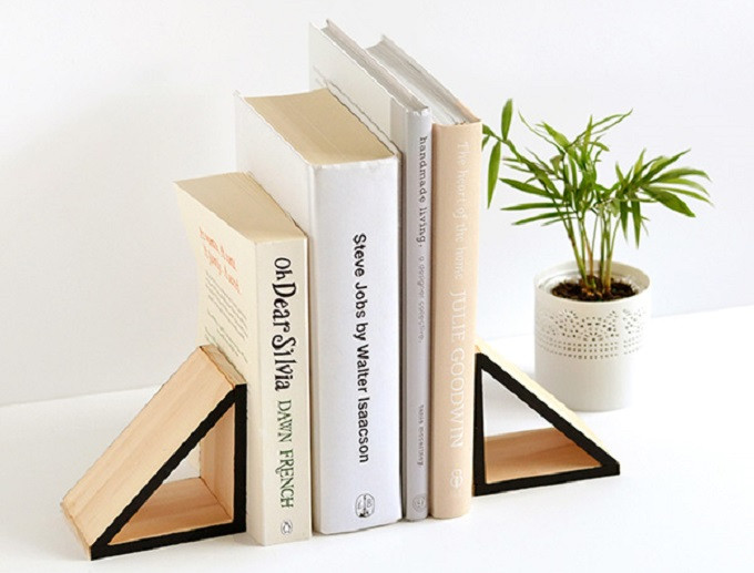 Best ideas about DIY Book Ends
. Save or Pin 40 Decorative DIY Bookends To Spruce Up Your Shelves Now.