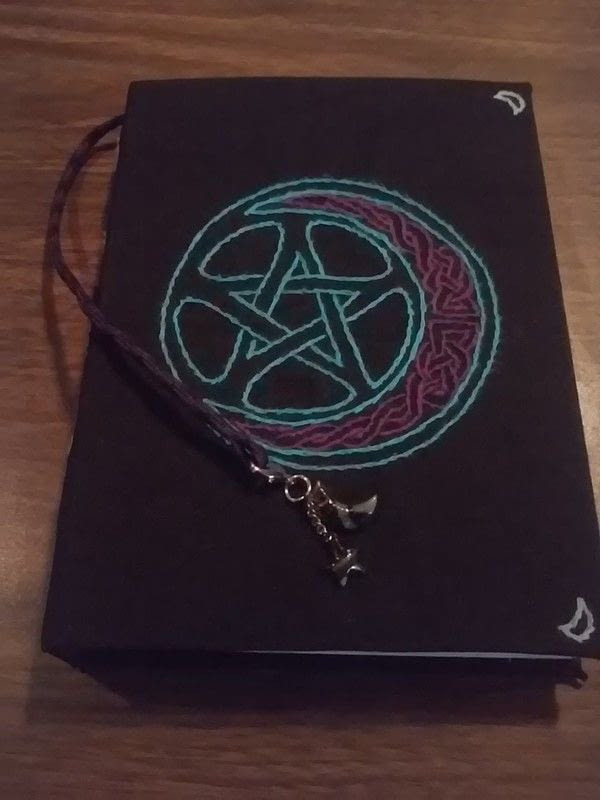 Best ideas about DIY Book Of Shadows
. Save or Pin Diy Embroidered Book of Shadows Sketchbook · A Sketchbook Now.