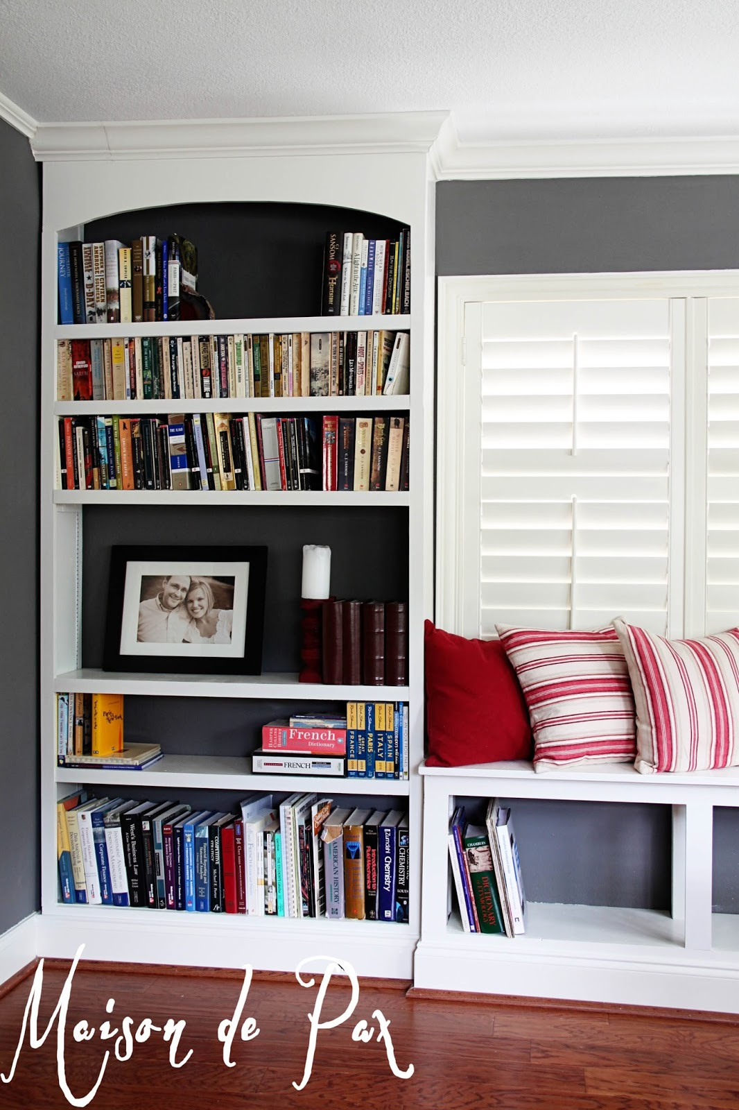 Best ideas about DIY Book Shelves
. Save or Pin DIY Built In Bookshelves Maison de Pax Now.