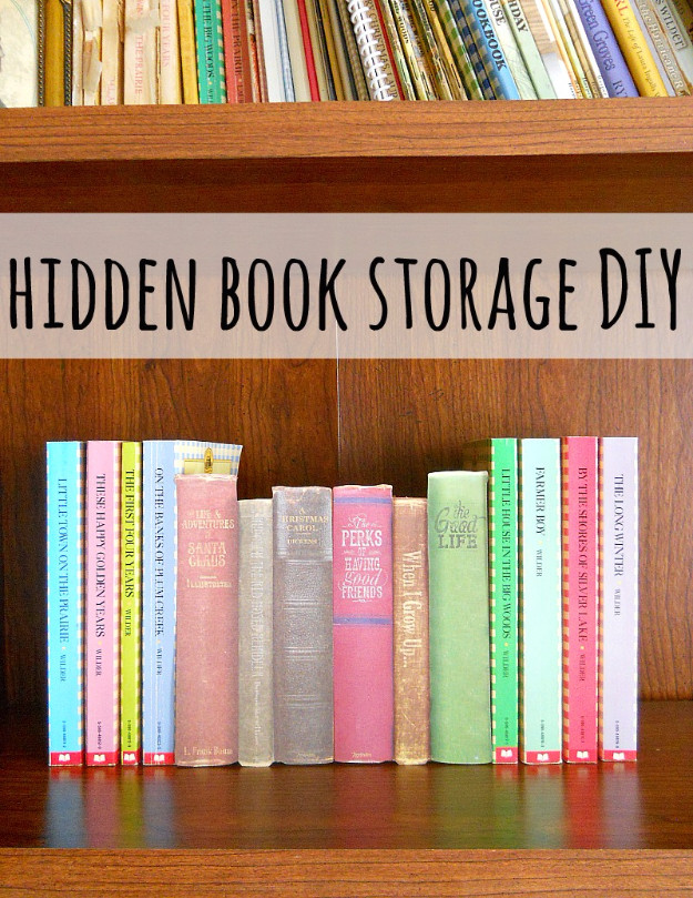 Best ideas about DIY Book Storage
. Save or Pin 32 Awesome DIY Projects with Old Books Now.