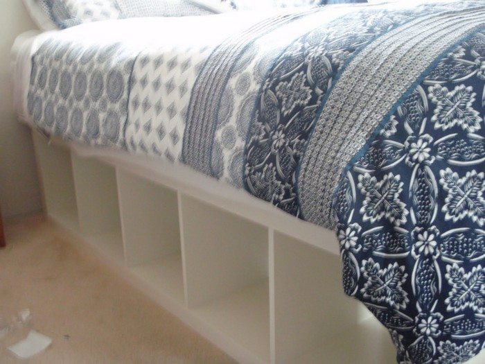 Best ideas about DIY Bookshelf Bed Frame
. Save or Pin Build an inexpensive bed with storage using bookcases Now.