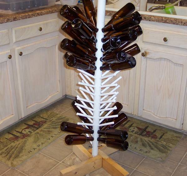 Best ideas about DIY Bottle Drying Rack
. Save or Pin 252 best Bottle Tree images on Pinterest Now.