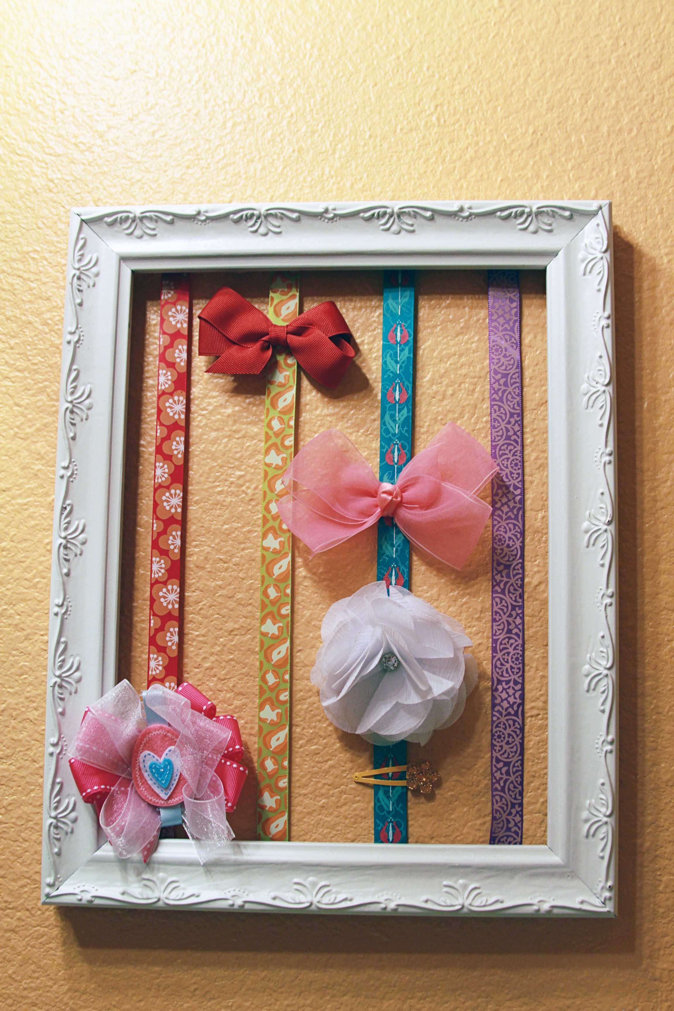 Best ideas about DIY Bow Holder
. Save or Pin DIY Picture Frame Bow Holder Now.