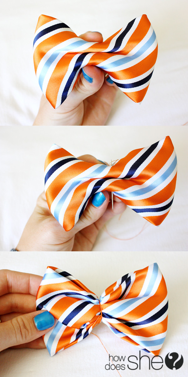 Best ideas about DIY Bow Tie
. Save or Pin DIY Make a Bow Tie From a Men s Necktie Now.
