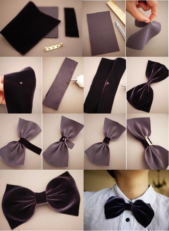 Best ideas about DIY Bow Tie
. Save or Pin DIY Bow Tie s and for Now.