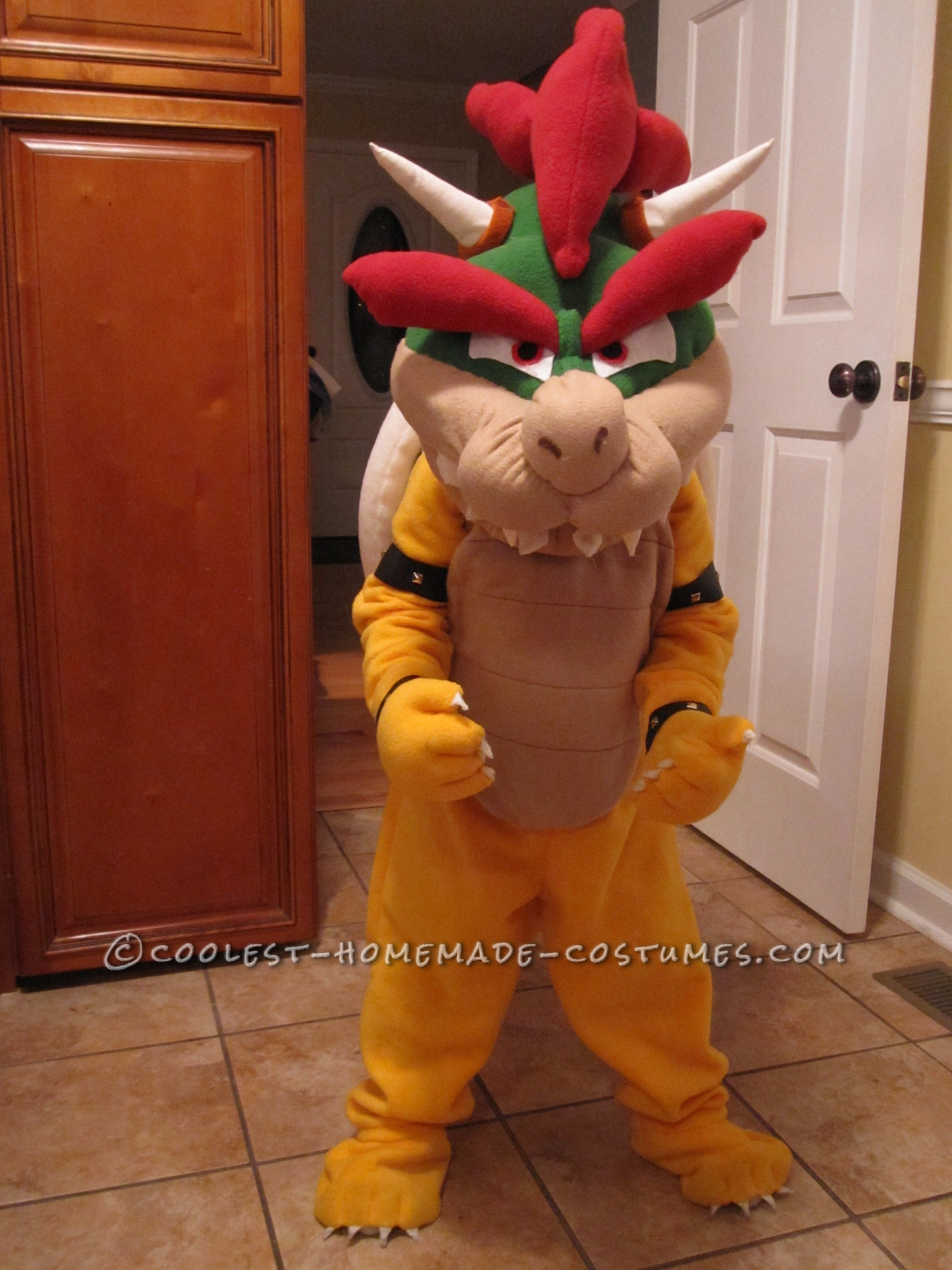 Best ideas about DIY Bowser Costume
. Save or Pin Lifelike Bowser Costume for 5 Year Old Boy Now.