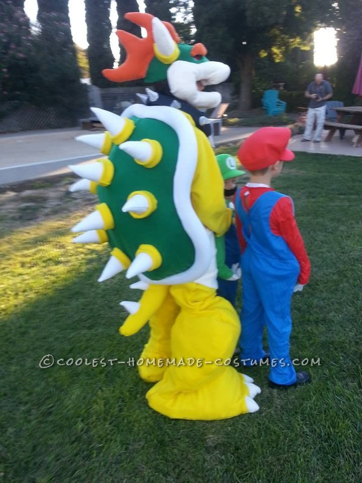 Best ideas about DIY Bowser Costume
. Save or Pin Quick and Easy Bowser Costume No Sewing Required This Now.