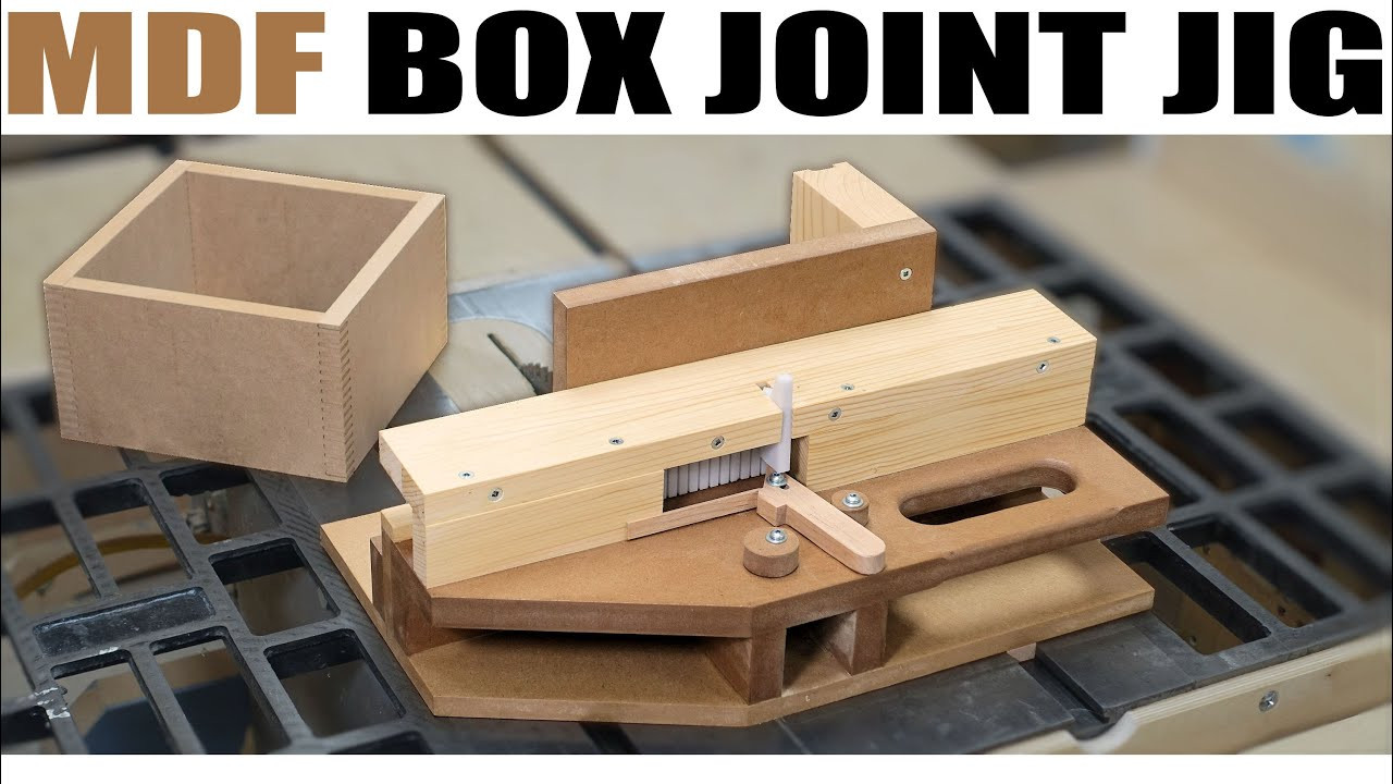 Best ideas about DIY Box Joint Jig
. Save or Pin How To Make The Advanced Box Joint Jig from MDF Now.