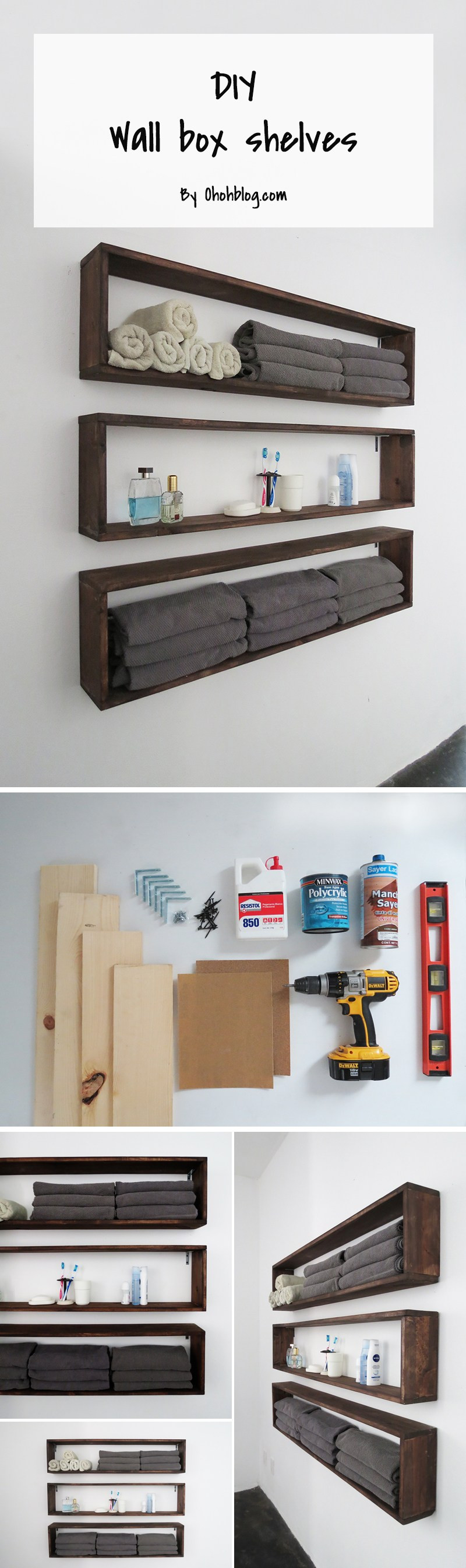 Best ideas about DIY Box Shelves
. Save or Pin 15 Brilliant DIY Shelves You Can Build Yourself Homelovr Now.