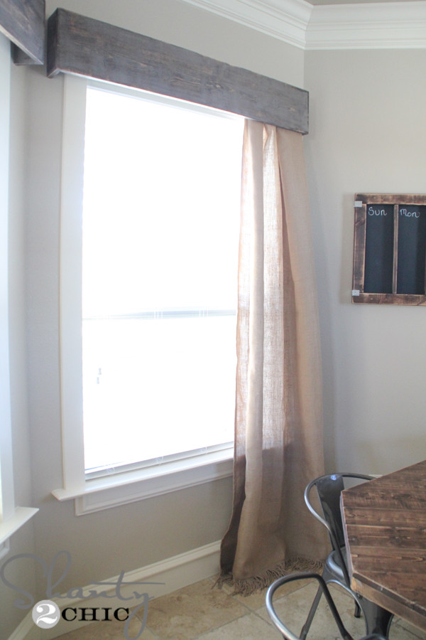 Best ideas about DIY Box Valance
. Save or Pin DIY Wooden Window Cornice Shanty 2 Chic Now.