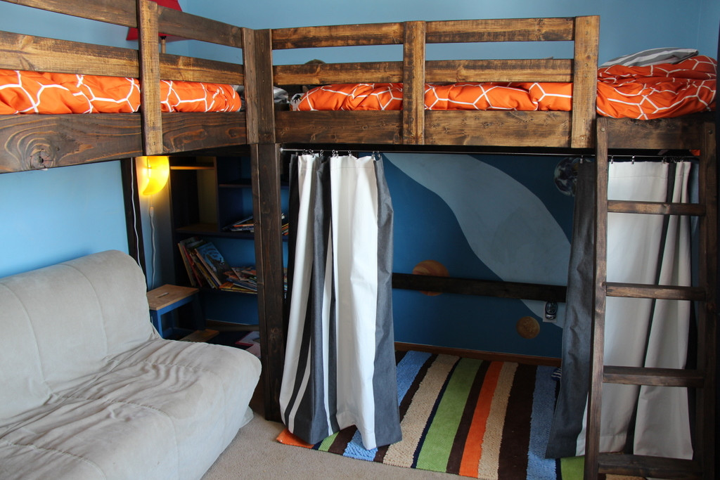 Best ideas about DIY Boys Beds
. Save or Pin DIY L Shaped Bunk Beds Part II Now.