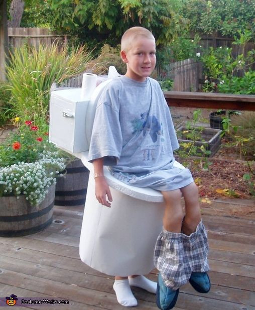 Best ideas about DIY Boys Halloween Costume
. Save or Pin 10 kids dressed up as toilets that gives new meaning to Now.