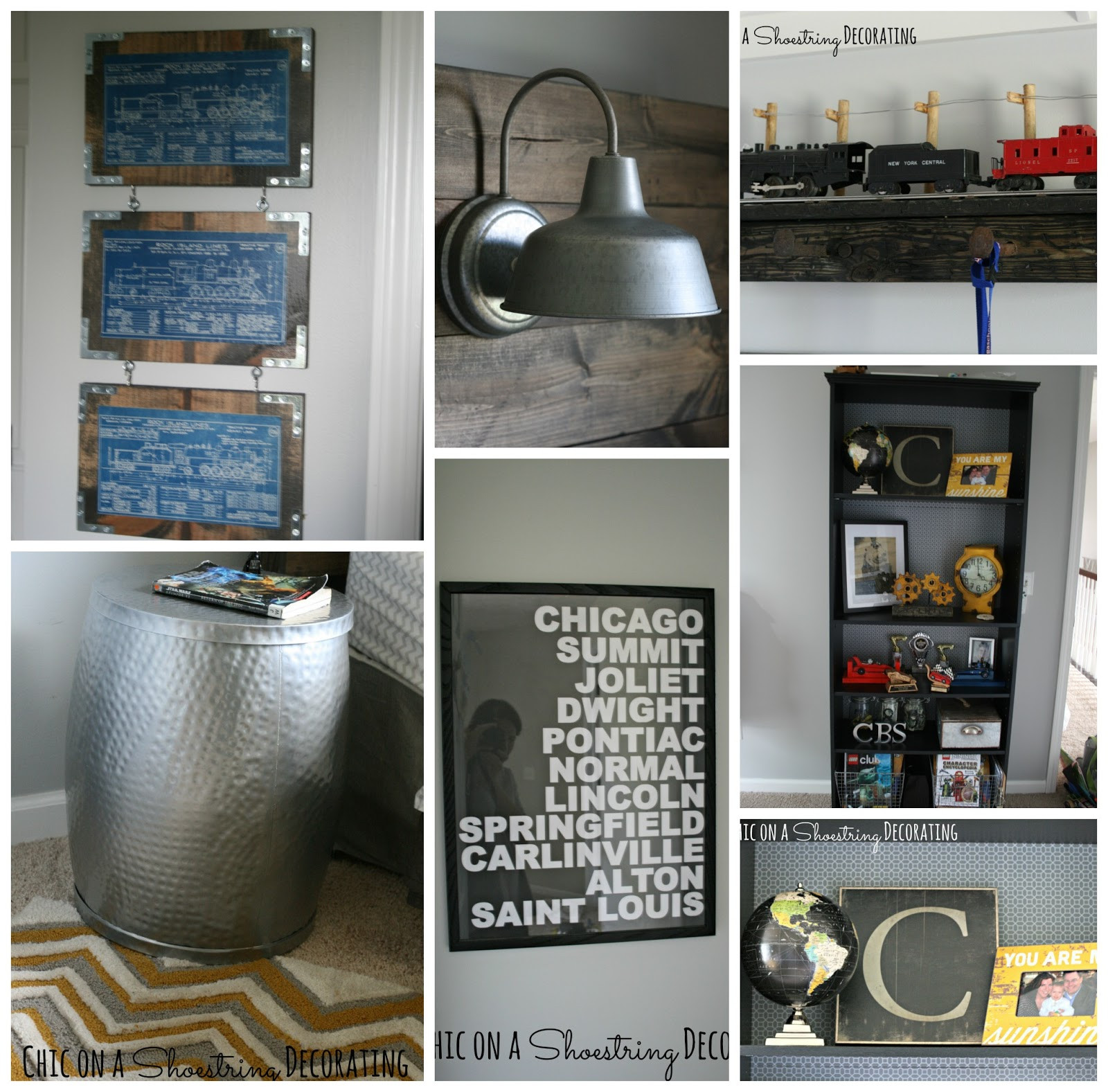 Best ideas about DIY Boys Room Decor
. Save or Pin Chic on a Shoestring Decorating Bigger Boy Room Reveal Now.